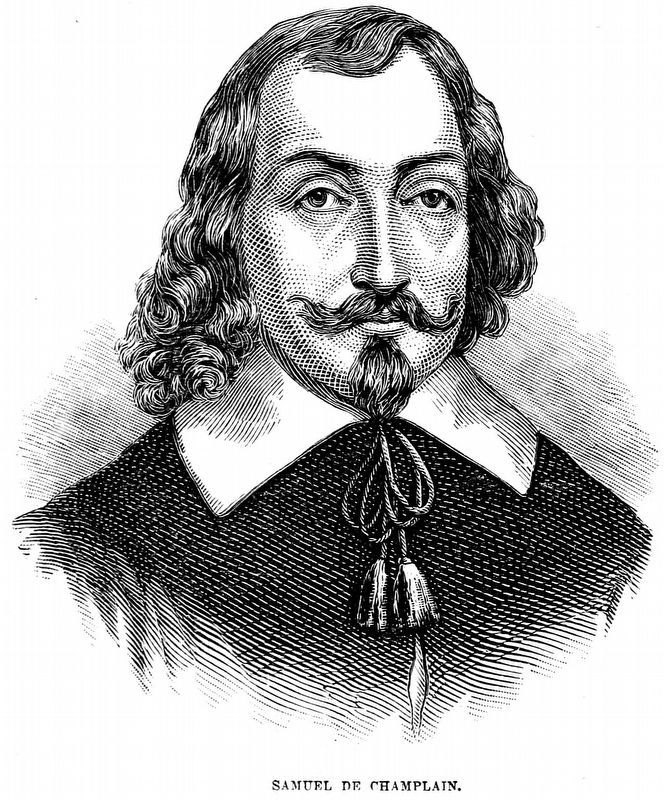 Samuel de Champlain image. Click for full size.