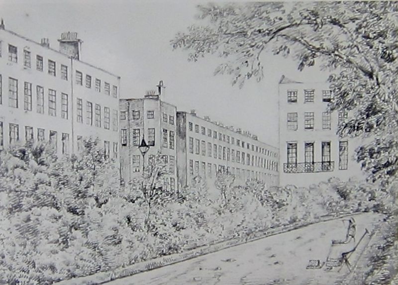 Marker inset: <i>Brunswick Square</i> image. Click for full size.