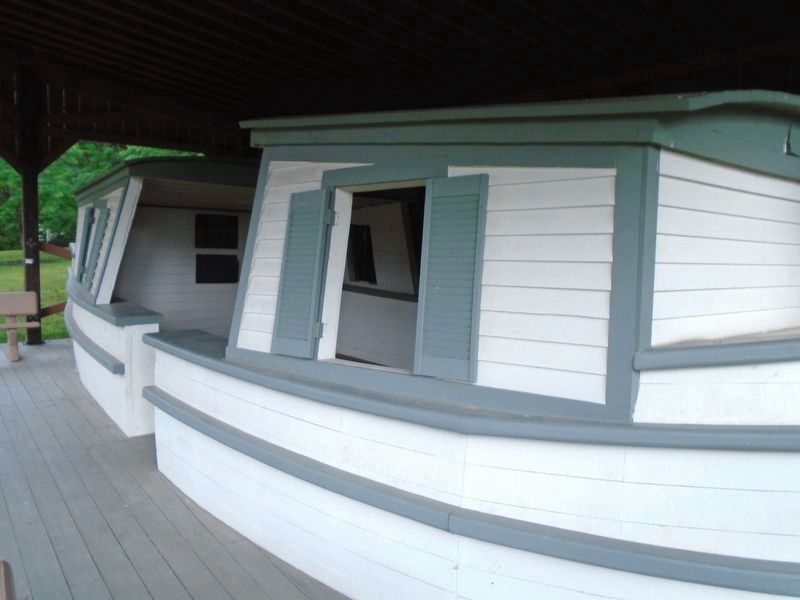 Canal Cargo Boat Replica. Click for full size. Canal Cargo Boat Replica image. Click for full size.