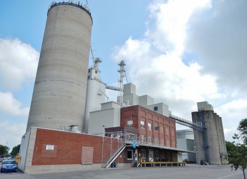Star of the West Milling Company (<i>view of plant and equipment from marker</i>). Click for full size. Star of the West Milling Company (<i>view of plant and equipment from marker</i>) image. Click for full size.