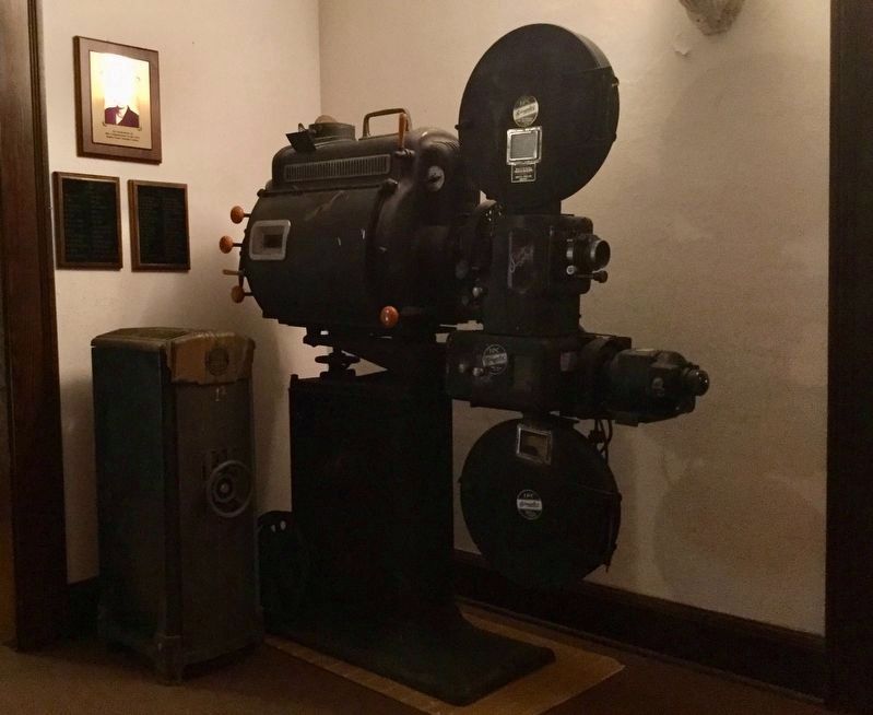Historic Projector image. Click for full size.