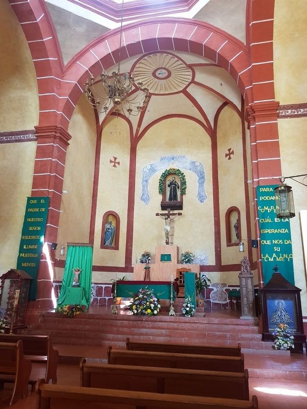 The altar of the Mission at Tilaco image. Click for full size.