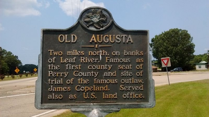Old Augusta Marker image. Click for full size.