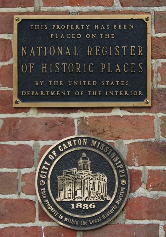 Old Madison County Jail - National Register of Historic Places image. Click for full size.