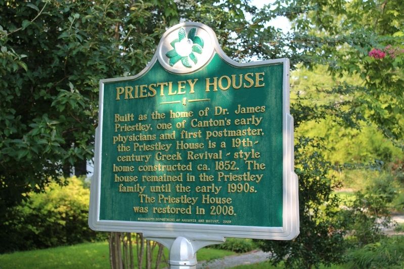 Priestley House Marker image. Click for full size.
