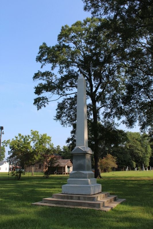 Howcutt Monument Marker. Click for full size. Howcutt Monument Marker image. Click for full size.