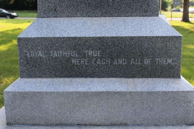 Howcutt Monument Marker. Click for full size. Howcutt Monument Marker image. Click for full size.