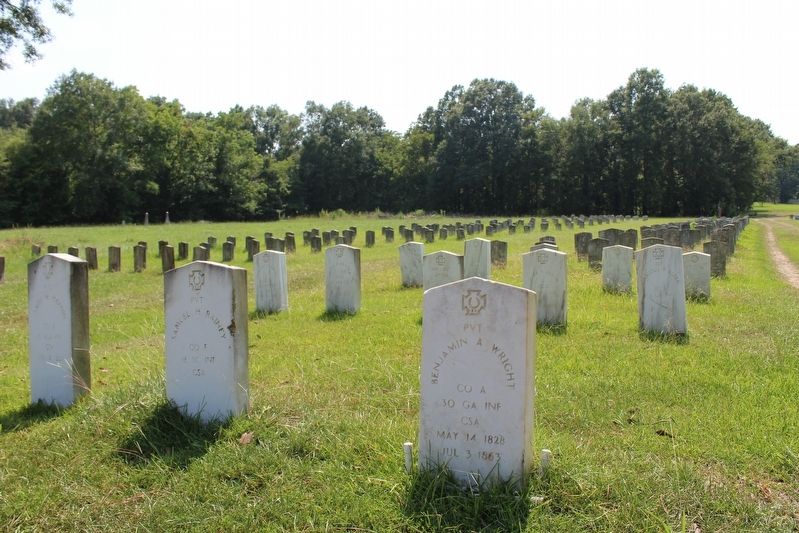 Confederate Graves - Canton, MS Cemetery image. Click for full size.
