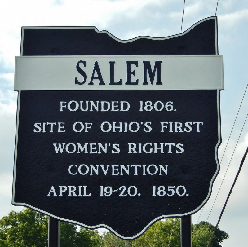 Salem Marker. Click for full size. Salem Marker image. Click for full size.