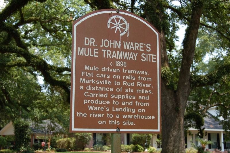 Dr. John Ware's Mule Tramway Site Marker image. Click for full size.