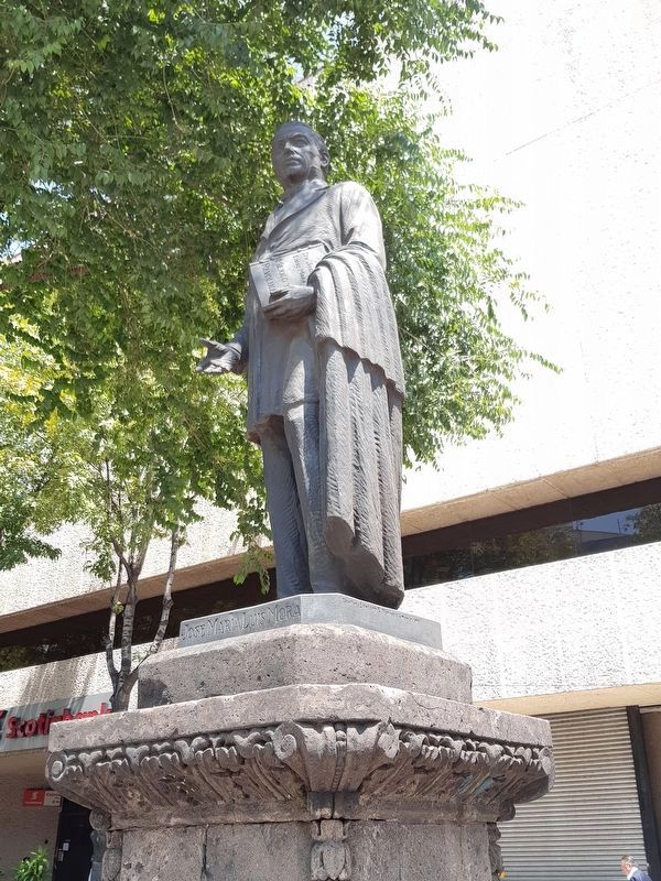 Dr. José Luis Mora statue. Click for full size. Dr. José Luis Mora statue image. Click for full size.