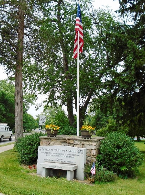 Lycoming County War Memorial. Click for full size. Lycoming County War Memorial image. Click for full size.
