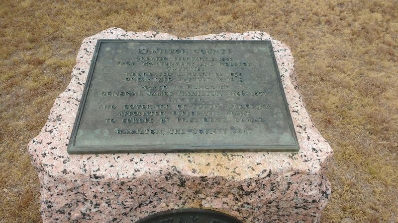 Hamilton County Marker image. Click for full size.