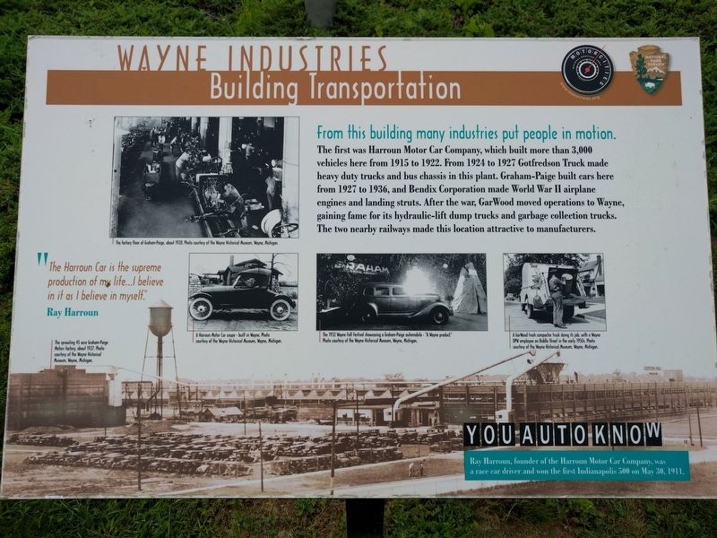 Wayne Industries Marker image. Click for full size.