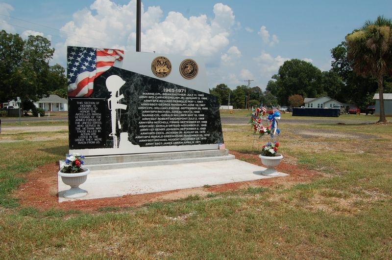 Avoyelles Parish Vietnam Memorial Marker image. Click for full size.