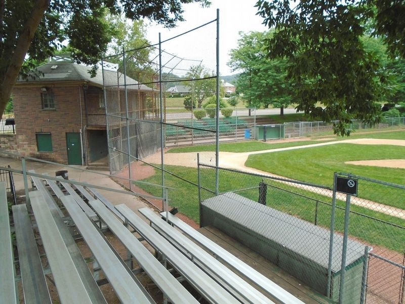 Carl E. Stotz Field From First Base Grandstand image. Click for full size.