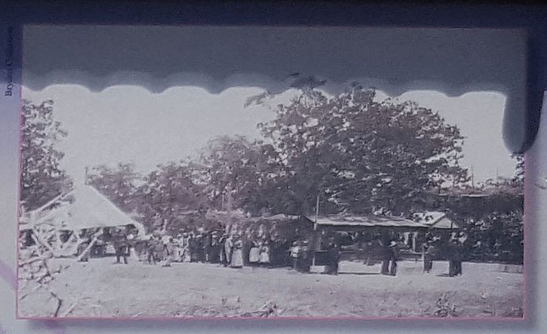 A Town is Born Marker inset image. Click for full size.