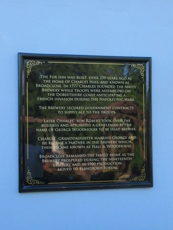 Fox Inn Marker. Click for full size. Fox Inn Marker image. Click for full size.