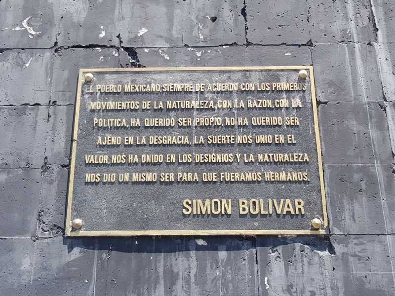 An additional Simón Bolívar Marker. Click for full size. An additional Simón Bolívar Marker image. Click for full size.