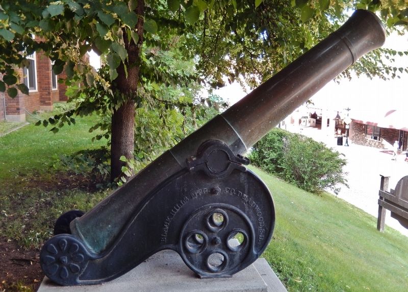1862 Spanish Cannon (<i>side view</i>) image. Click for full size.