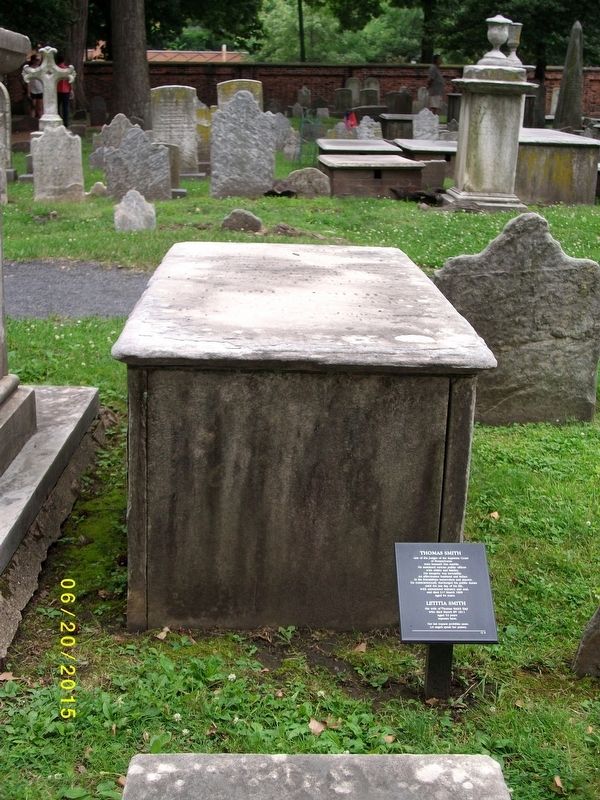 Thomas Smith grave image. Click for full size.