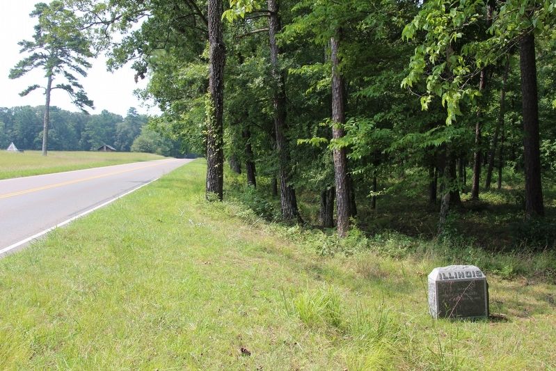 19th Illinois Infantry Marker image. Click for full size.