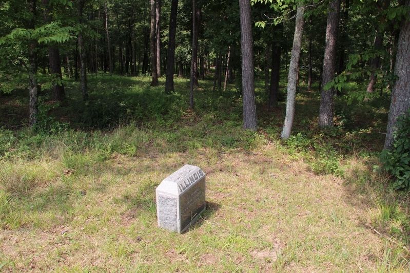 19th Illinois Infantry Marker image. Click for full size.
