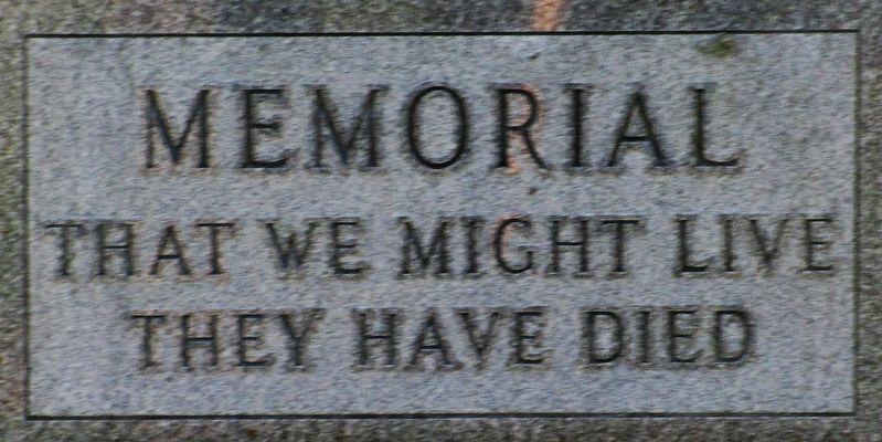 Clarksville Veterans Memorial Marker. Click for full size. Clarksville Veterans Memorial Marker image. Click for full size.