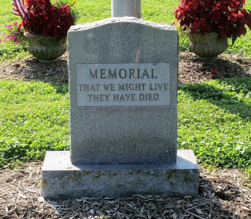 Clarksville Veterans Memorial Marker. Click for full size. Clarksville Veterans Memorial Marker image. Click for full size.