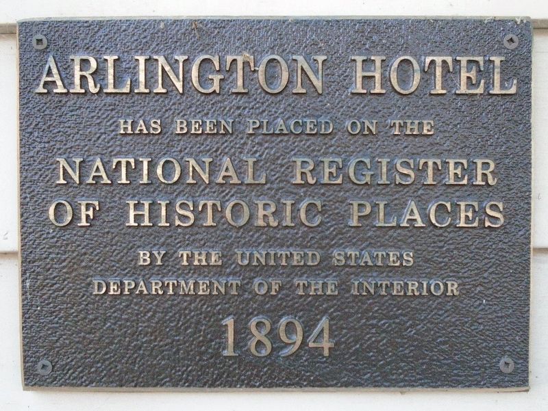 Arlington House NRHP Marker image. Click for full size.