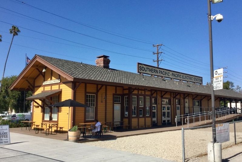 Lankershim Train Depot. Click for full size. Lankershim Train Depot image. Click for full size.