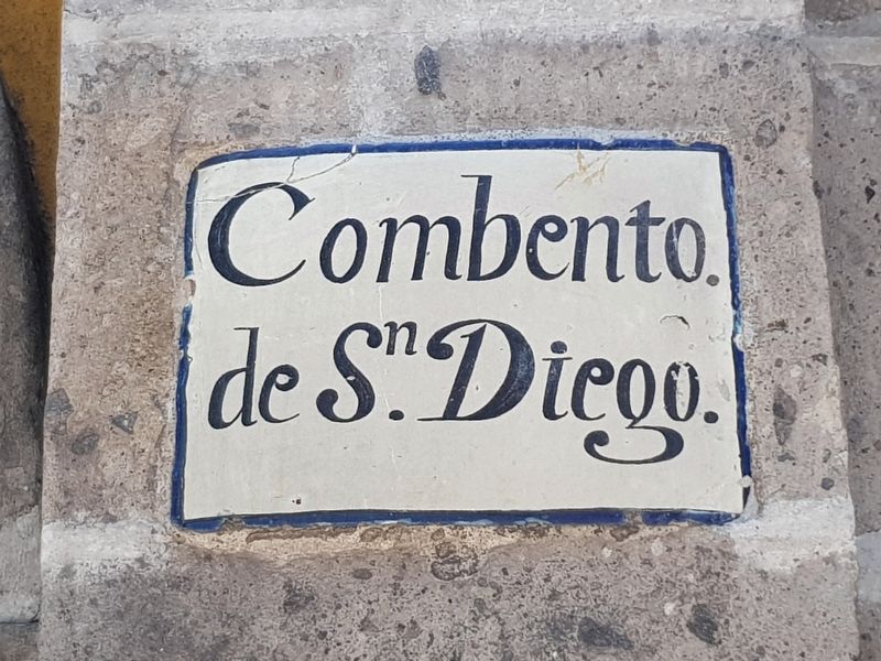 The Convent of San Diego and the Inquisition Marker. Click for full size. The Convent of San Diego and the Inquisition Marker image. Click for full size.