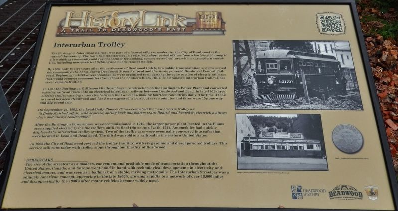 Interurban Trolley Marker image. Click for full size.