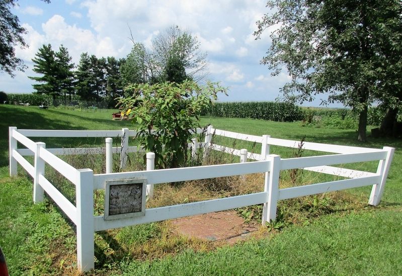 Beam Farm Mound Marker. Click for full size. Beam Farm Mound Marker image. Click for full size.
