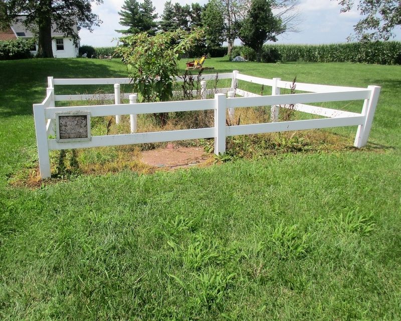 Beam Farm Mound Marker. Click for full size. Beam Farm Mound Marker image. Click for full size.