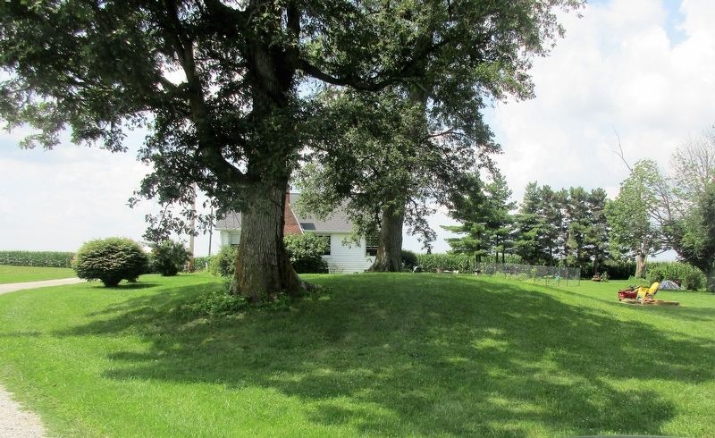 Beam Farm Mound Marker. Click for full size. Beam Farm Mound Marker image. Click for full size.
