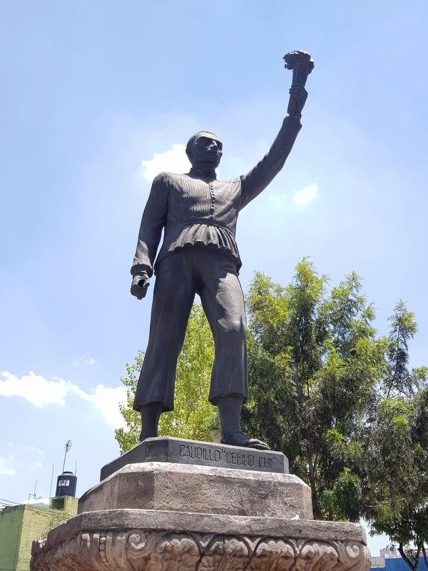 Cecilio Chi statue. Click for full size. Cecilio Chi statue image. Click for full size.