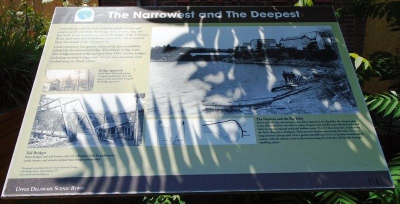 The Narrowest and The Deepest Marker. Click for full size. The Narrowest and The Deepest Marker image. Click for full size.