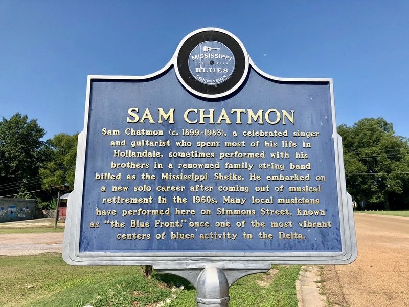 Sam Chatmon Marker (Front) image. Click for full size.
