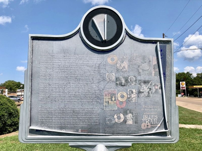 Holmes County Blues Tchula Marker (Rear). Click for full size. Holmes County Blues Tchula Marker (Rear) image. Click for full size.