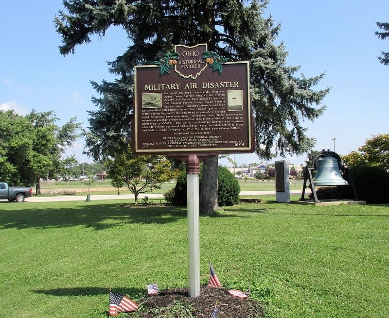 Military Air Disaster Marker. Click for full size. Military Air Disaster Marker image. Click for full size.