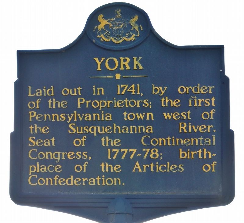 York Marker image. Click for full size.
