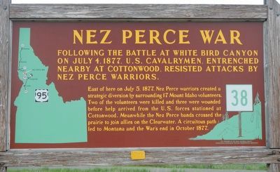 Nez Perce War Marker image. Click for full size.