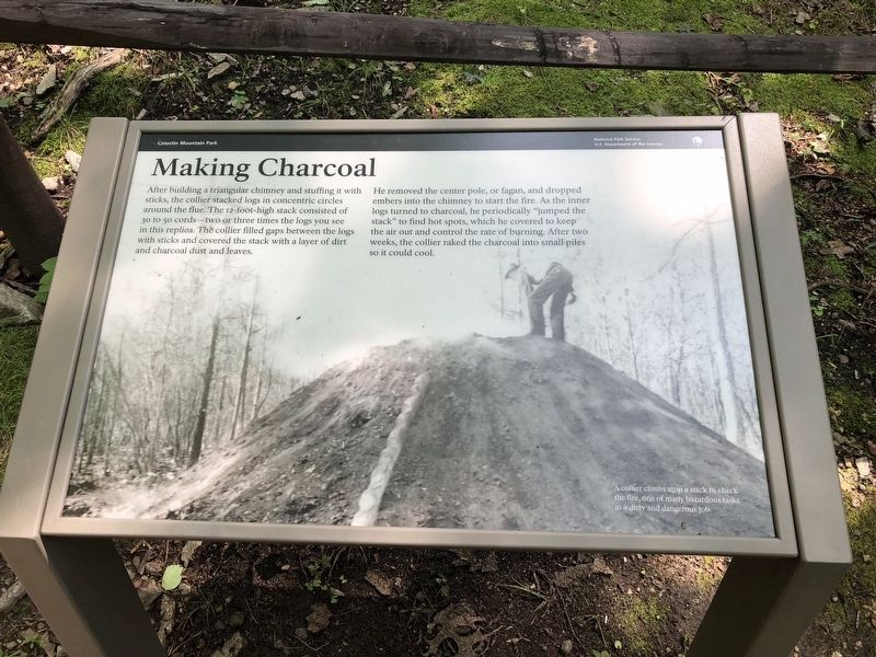 Making Charcoal Marker. Click for full size. Making Charcoal Marker image. Click for full size.