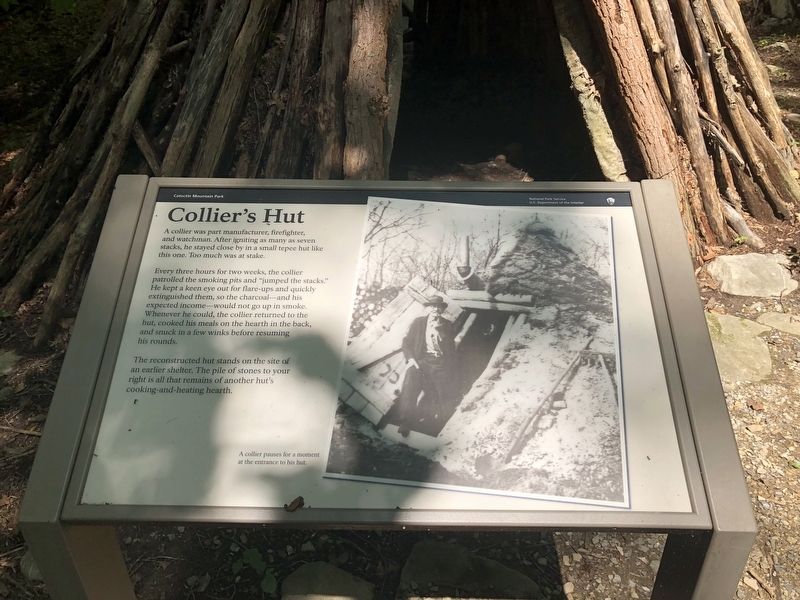 Collier's Hut Marker image. Click for full size.