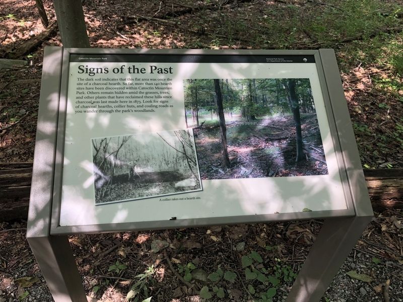 Signs of the Past Marker. Click for full size. Signs of the Past Marker image. Click for full size.