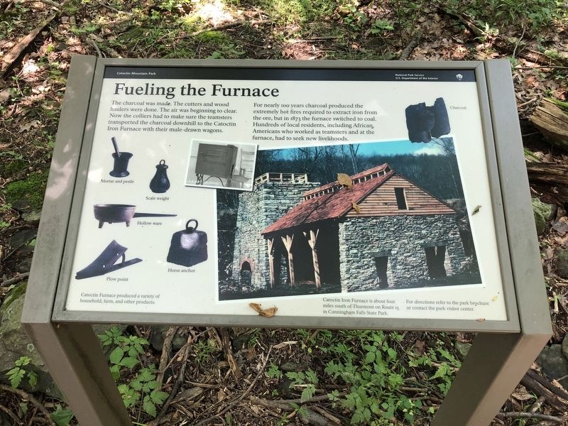 Fueling the Furnace Marker. Click for full size. Fueling the Furnace Marker image. Click for full size.