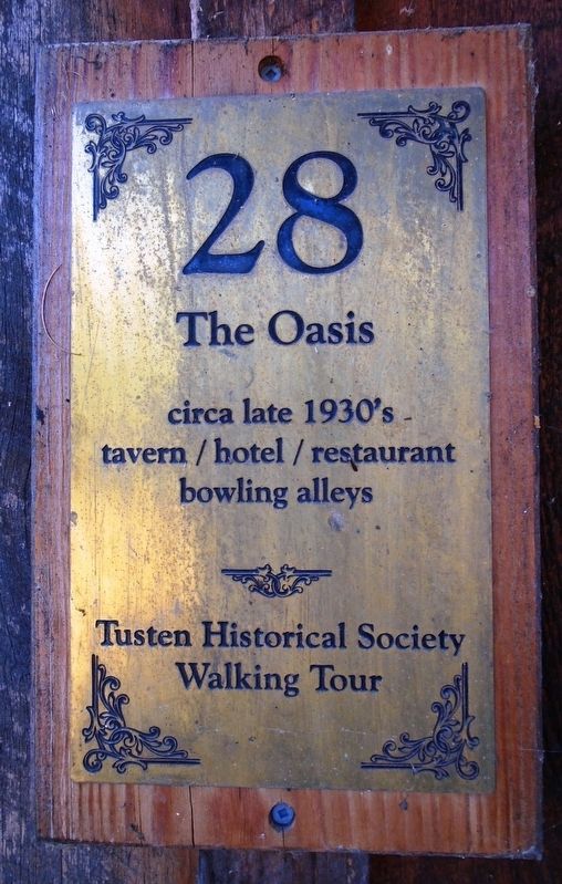 The Oasis Marker. Click for full size. The Oasis Marker image. Click for full size.