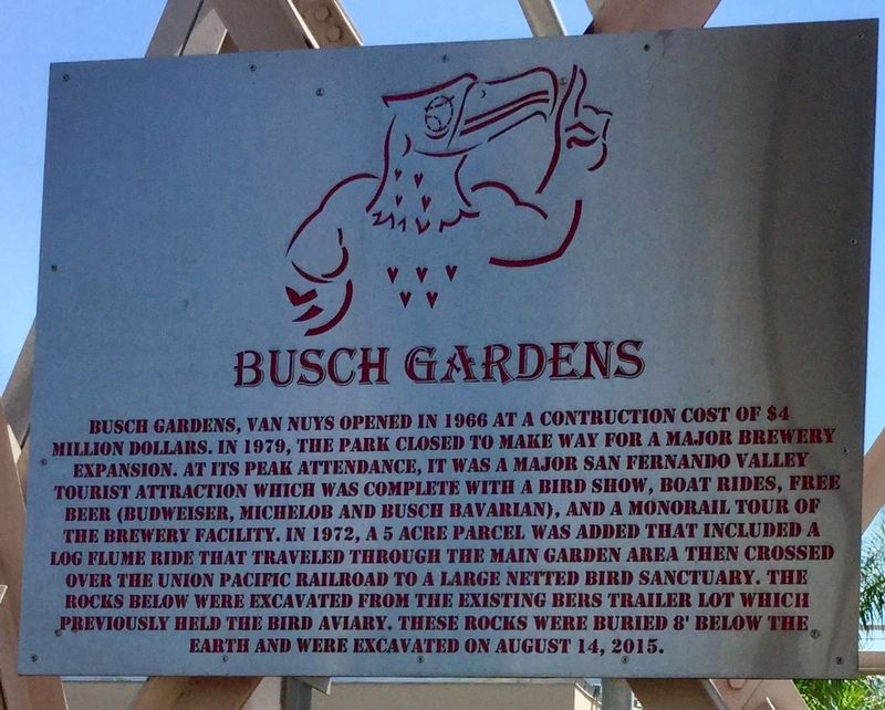 Busch Gardens Marker image. Click for full size.