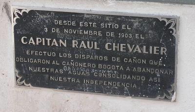Captain Raul Chevalier Marker image. Click for full size.